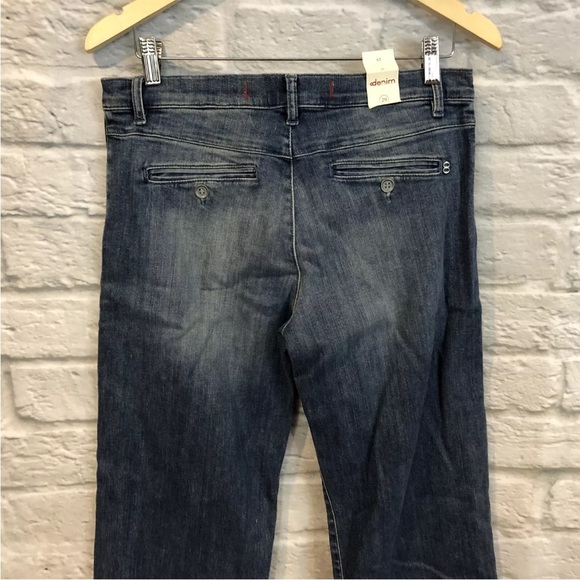 NWT Anthropologie Ottod'Ame Denim 29x35" Wide Leg Hi-Rise Blue Jeans - Picture 4 of 12